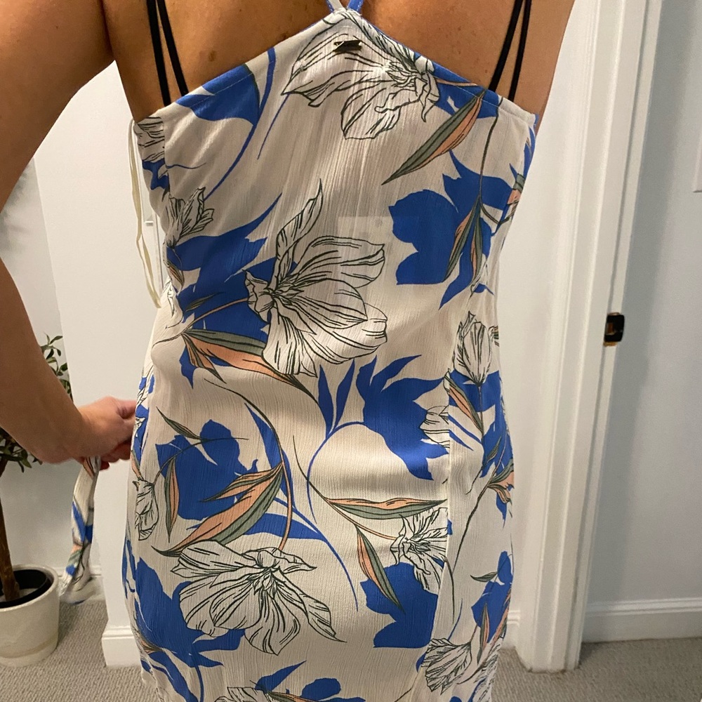 O’neill dress.  Whit and blue floral print. Medium